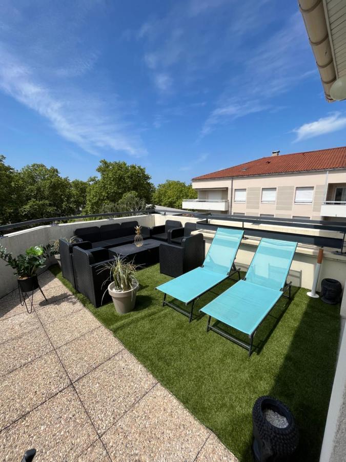 Bngo I Immense Rooftop Lyon I 2 Chambres, 4 Places Parkings, 2 Immenses Terrasses, 8 Personnes Экстерьер фото